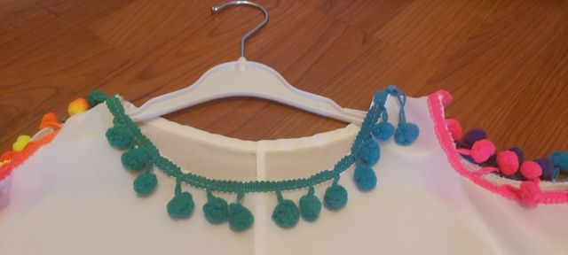 Poncho niña verano - Talla 10