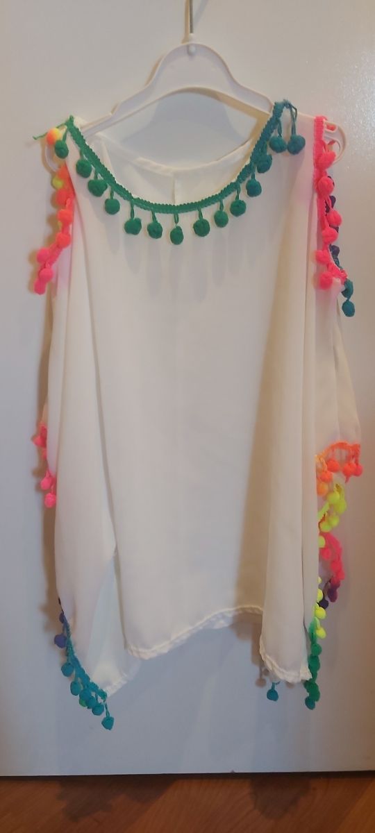 Poncho niña verano - Talla 10