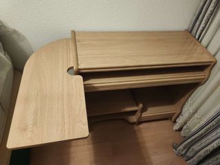 Escritorio madera beige