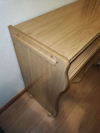 Escritorio madera beige