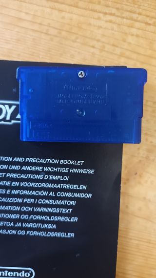 Pokémon Sapphire Versión - GBA