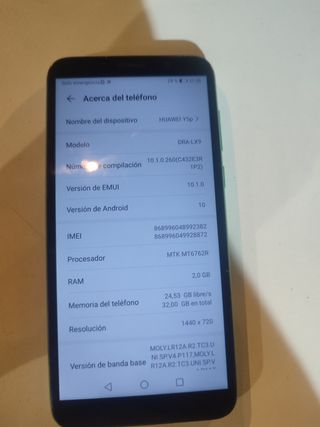 Huawei Y5p Verde 32GB