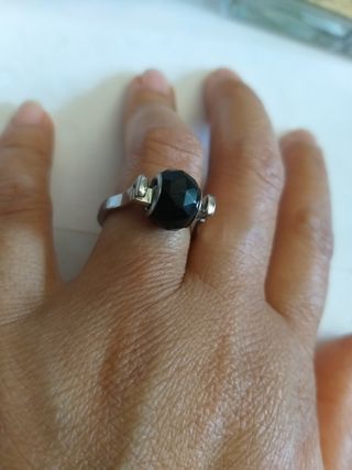 Anello 3 Charms beads acciaio Morellato 