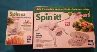 Spin it! Rallador y Cortador Patatas