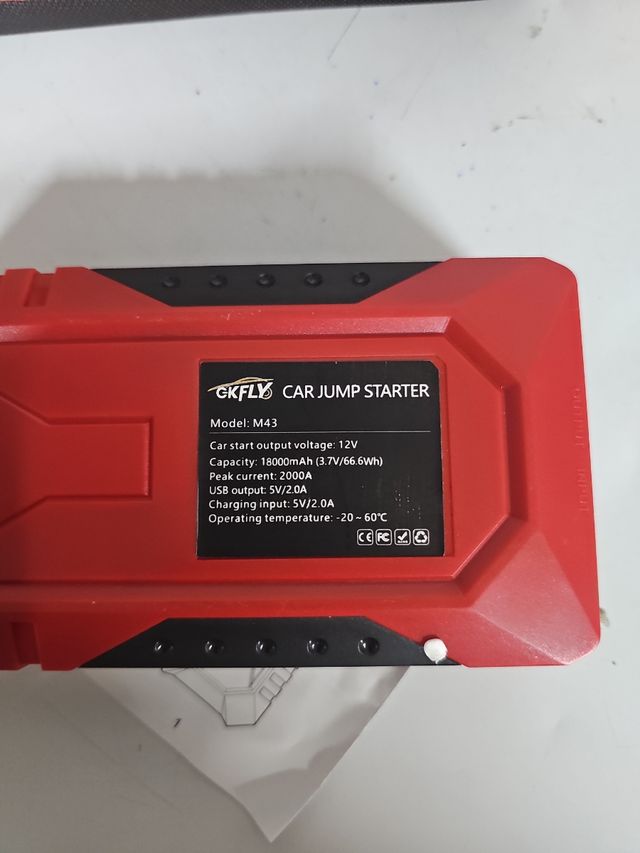 Avviatore per auto GKFLY M43 - 2000A