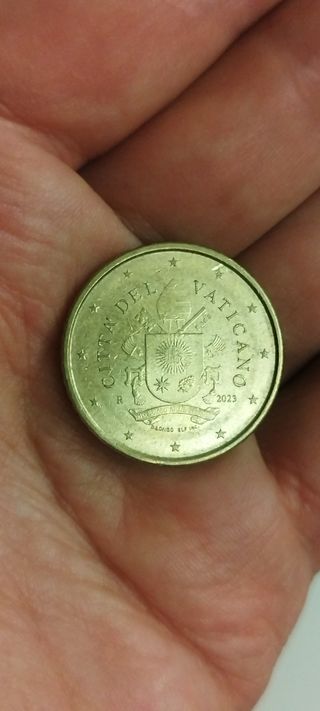 Moneta Vaticano 50 cent 2023