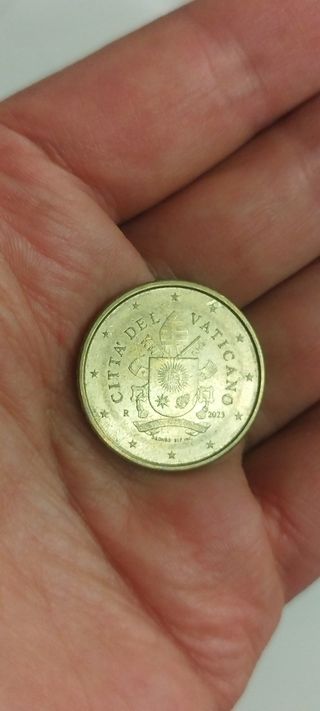 Moneta Vaticano 50 cent 2023
