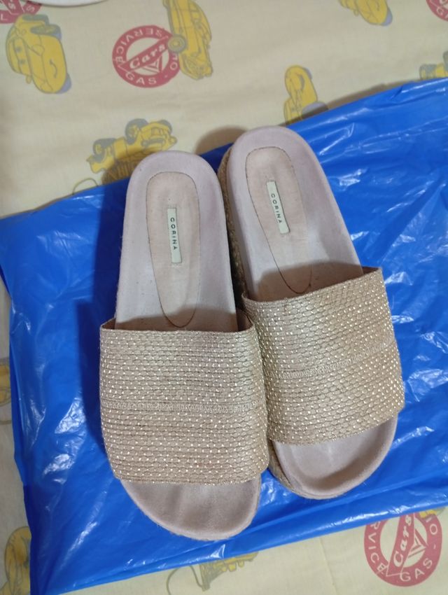 Sandalias de cuña