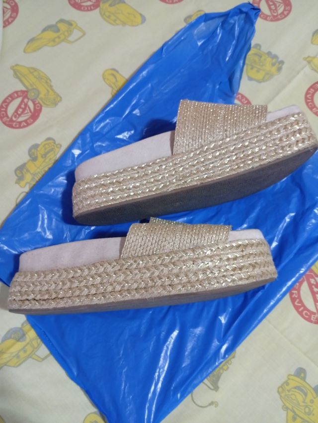 Sandalias de cuña