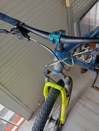 Bicicleta montaña L, frenos hidráulicos