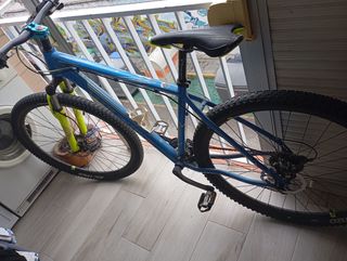 Bicicleta montaña L, frenos hidráulicos