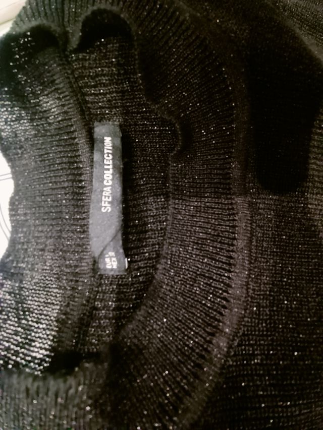 Jersey negro sin mangas