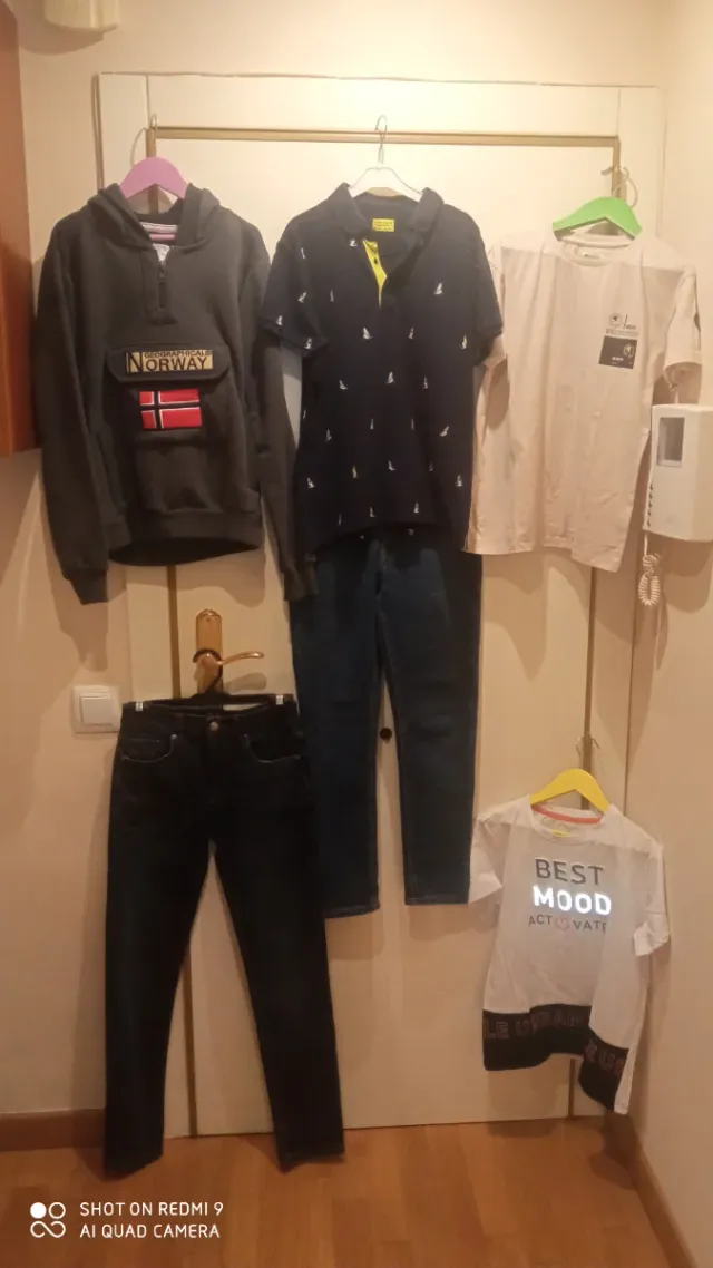 Oportunidad Lote 46 piezas  niño 12 años - Nueva