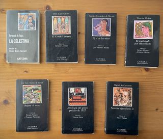 Pack 7 libros Ed. Cátedra