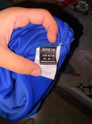 Vestido Shein azul - Talla xs