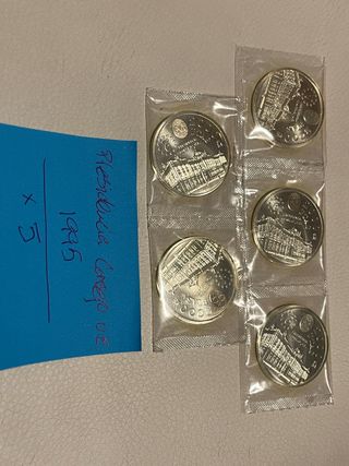 Moneda 2000 Ptas Plata 1995