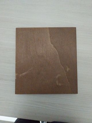 Mensola Legno Marrone 30x27,5cm