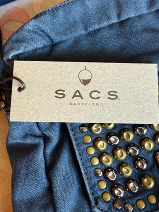 Bolso bandolera Sacs Barcelona - Azul marino