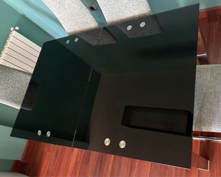 Mesa cristal extensible - Comedor