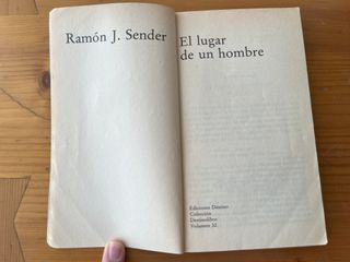 El lugar de un hombre