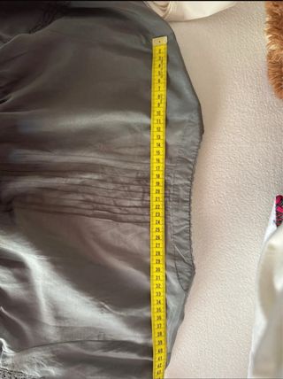 Vestido seda gris Nice Things