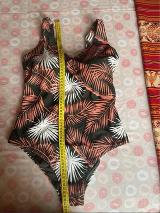 Bañador Promise estampado hojas