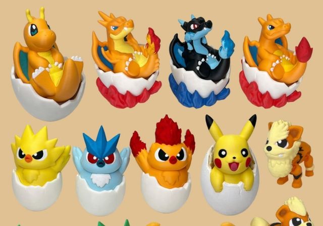 Figuras Dratini Huevo varios modelos pokemon