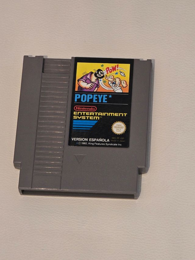 NES Popeye - Versión Española