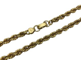 cadena oro 18k 20cm