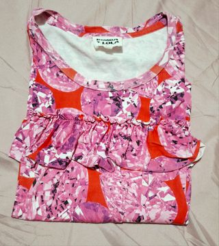 Camiseta Bimba y Lola rosa y roja