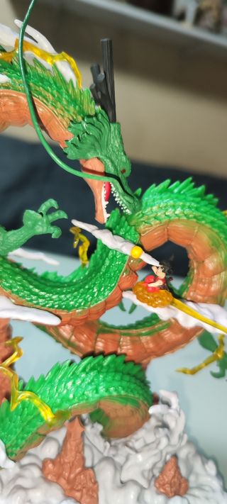 Shenron & Goku - Figura Dragon Ball 24cm