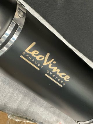 51MM Finale di Scarico Moto Scooter Leovince Nuovo