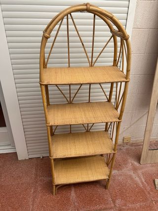 Muebles mimbre vintage