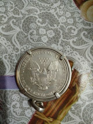 Moneda Plata Águila Americana 2006