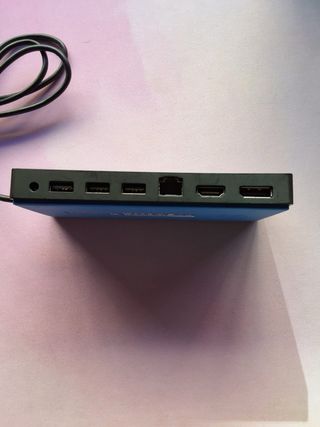 Base HP Docking USB-C + Cable de alimentación.