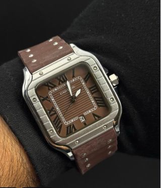 12 relojes de lujo - oro y plata