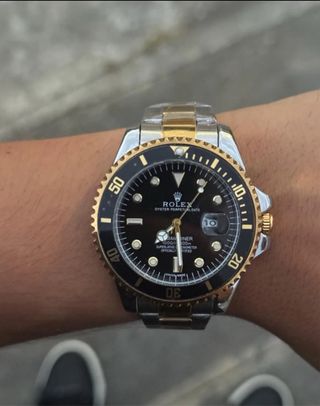 12 relojes de lujo - oro y plata