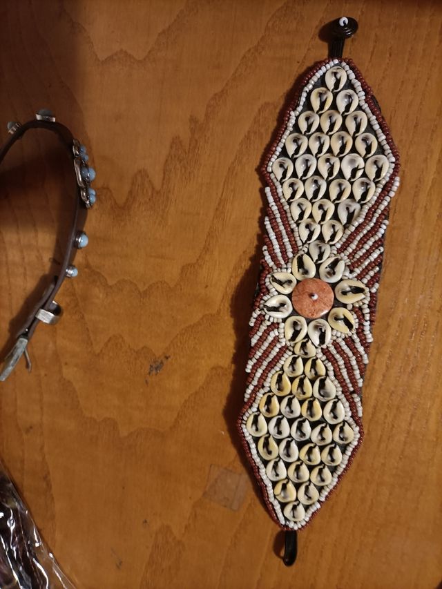 Pulsera artesanal con conchas nueva