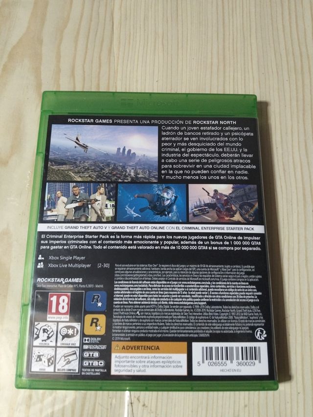 GTA V Premium Xbox One