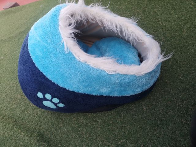 Cama flexible o cueva mascotas - Azul, trixie