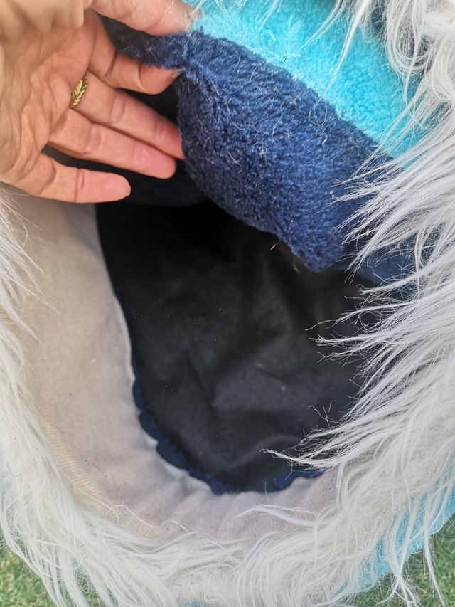 Cama flexible o cueva mascotas - Azul, trixie