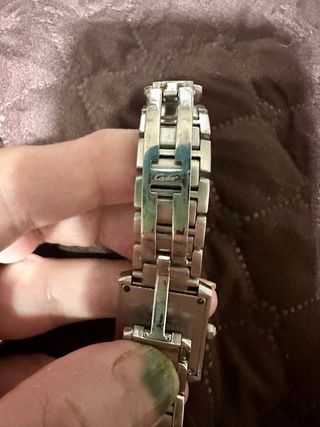 Reloj Cartier Tank Acero original modelo 2301