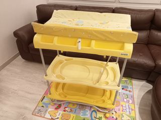 Bañera-cambiador Brevi bebé