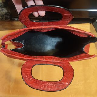 Borsa vintage rossa anni '60