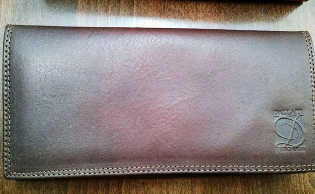 Portafoglio Donna Vera Pelle Marrone