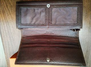 Portafoglio Donna Vera Pelle Marrone