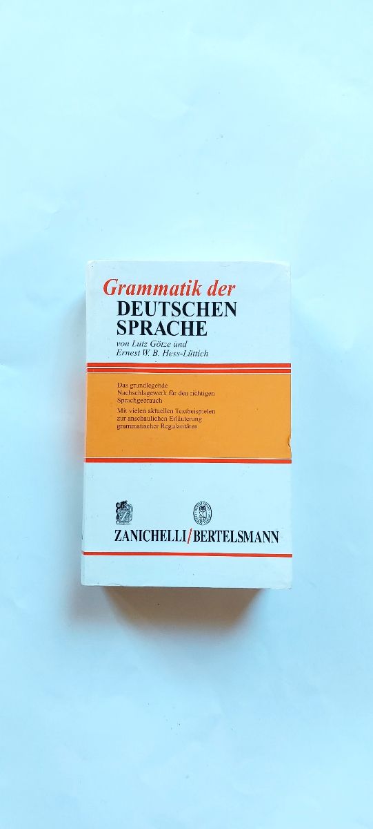 Grammatik Der Deutschen Sprache