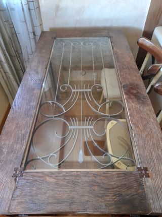 Mesa antigua madera maciza