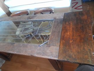 Mesa antigua madera maciza