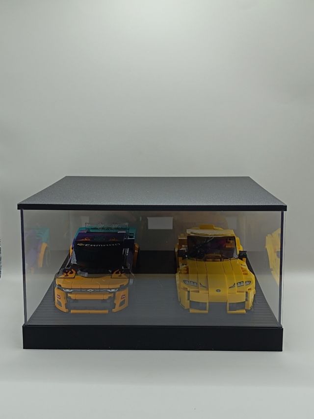 Vitrina Lego Speed Champions - 2 coches